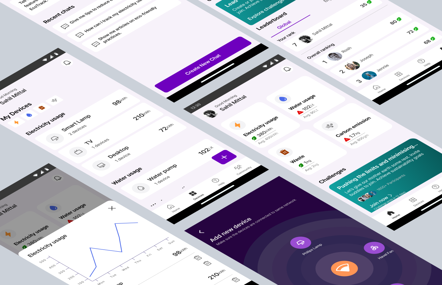 Sustainable Lifestyle Mobile App